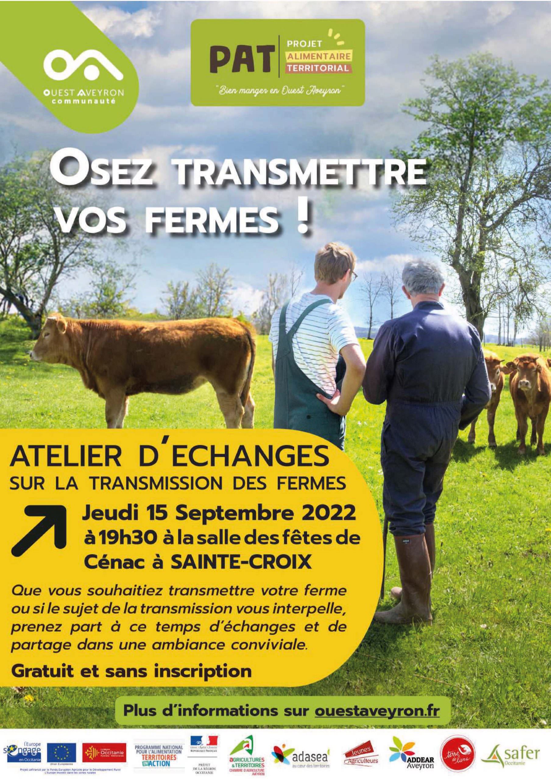 Lire la suite à propos de l’article Osez transmettre vos fermes !