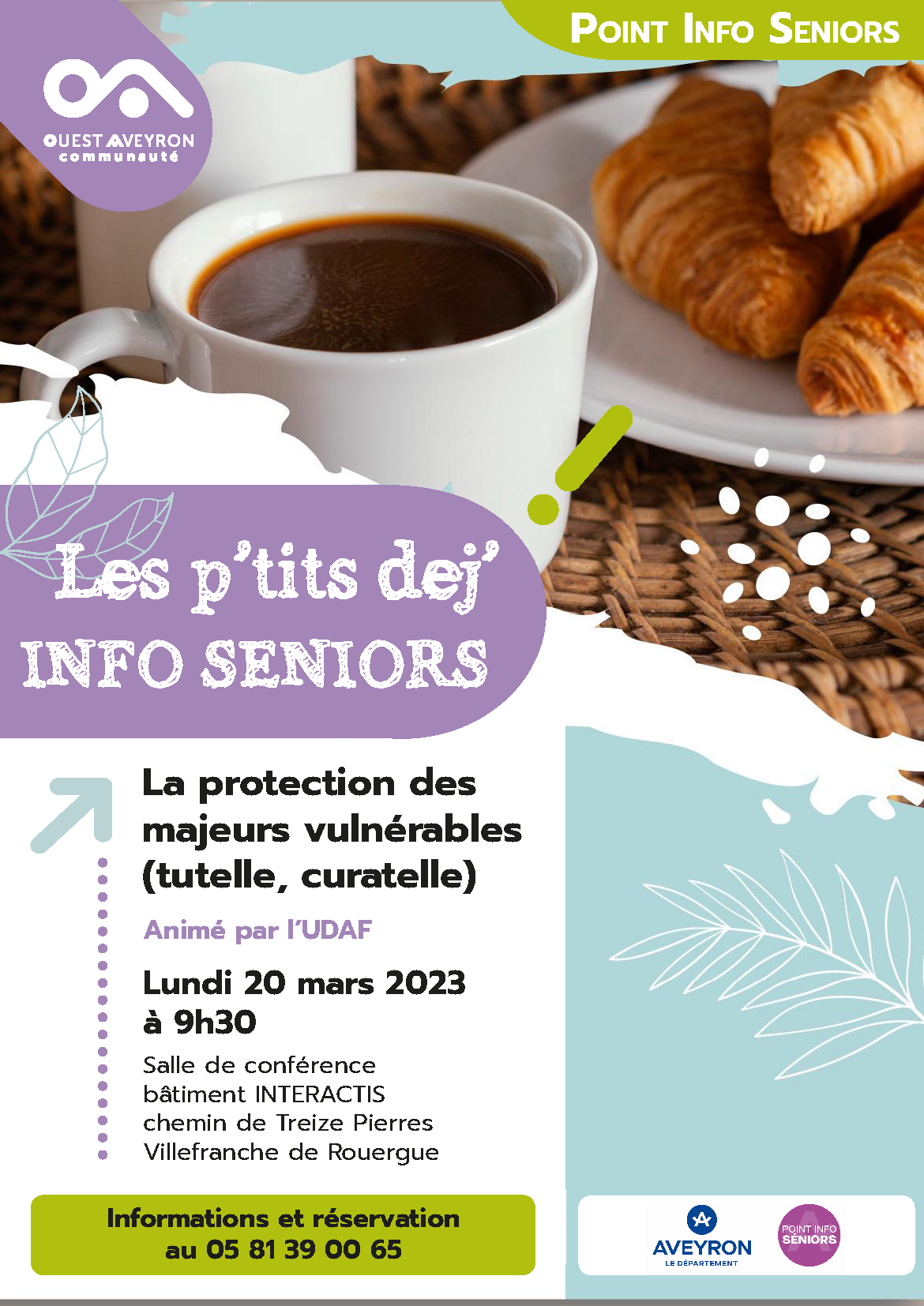 Lire la suite à propos de l’article Les « P’tits Déj’ Info Seniors »