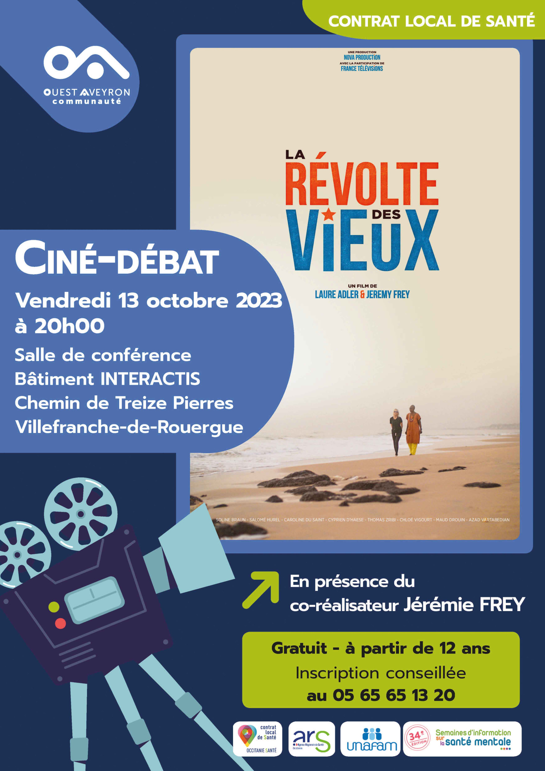 Lire la suite à propos de l’article Ciné-débat « La révolte des vieux »