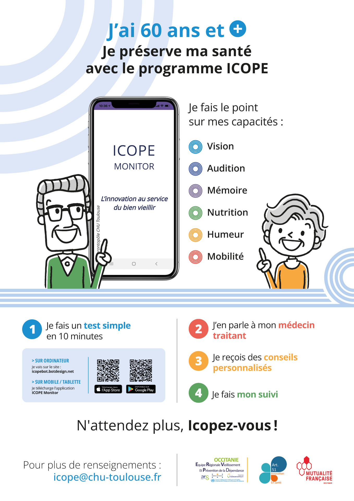 Lire la suite à propos de l’article Icope : programme de prévention du vieillissement