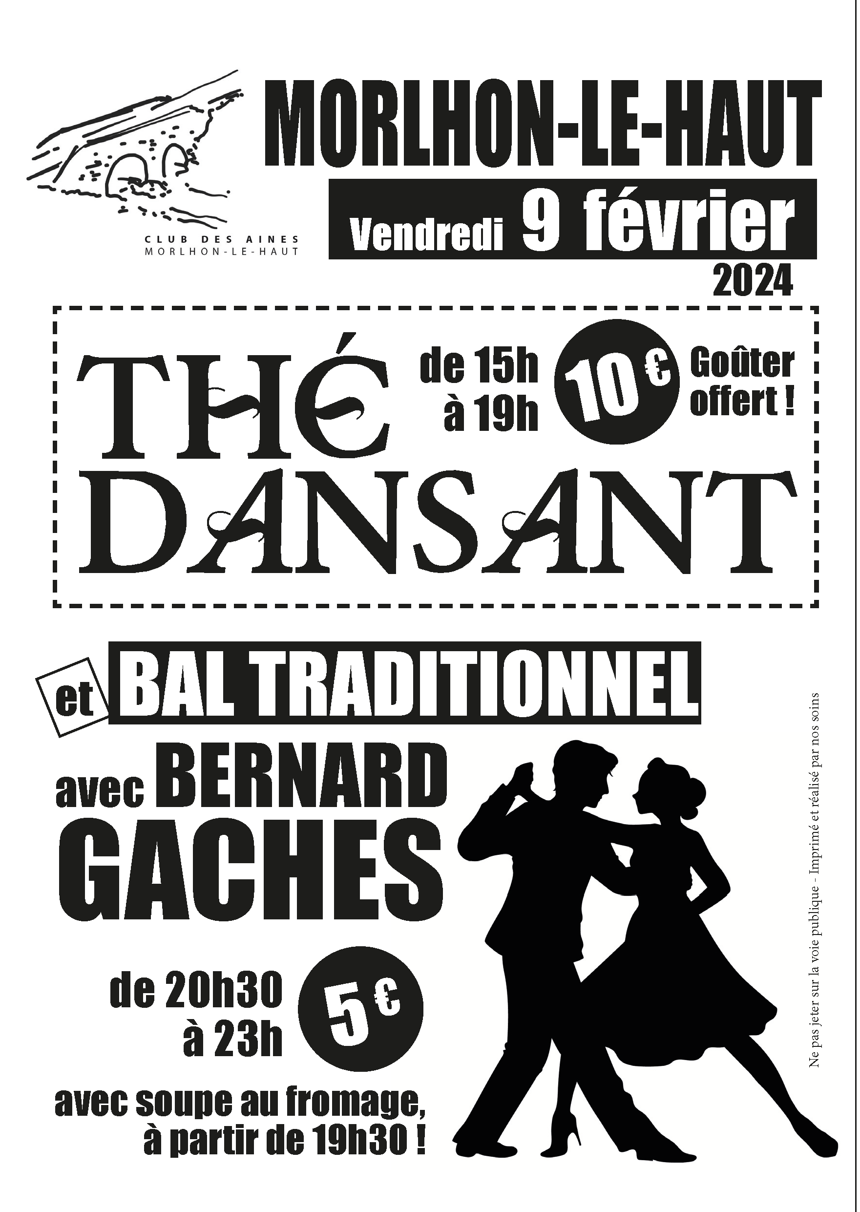 Lire la suite à propos de l’article Thé dansant et bal traditionnel